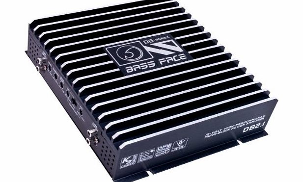 Bass Face DB2.1 800W Stereo 2 Channel Car Amplifier