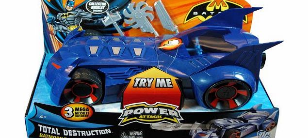 Batman Power Attack Total Distruction Batmobile Vehicle