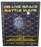 Deluxe Space Battle Maps board game accessory (Federation Commander / Star...
