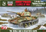 Battlefront Miniatures Flames Of War Soviet T-34 obr 1942 Tankovy Company Box (x5)