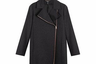 Baukjen Charcoal Lexham zip coat