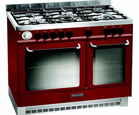 BCD925BDY Dual Fuel Range Cooker Free Standing Red