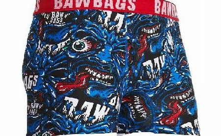 Bawbags Mens Bawbags Heid Boxers - Blue