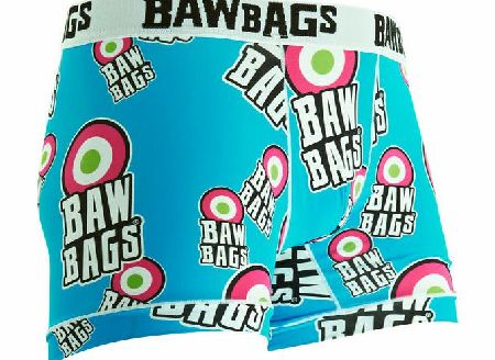 Bawbags Mens Bawbags Mens Cool De Sacs Mod Green Boxers