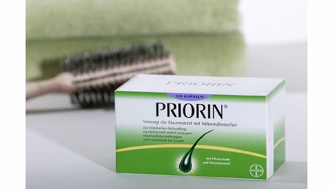 Bayer !!!TOP PRODUCT!!! PRIORIN 60 Capsules for Hair Growth/Rregrowth Treatment / Anti-Hair Loss / For Strongamp;Healthty Hair