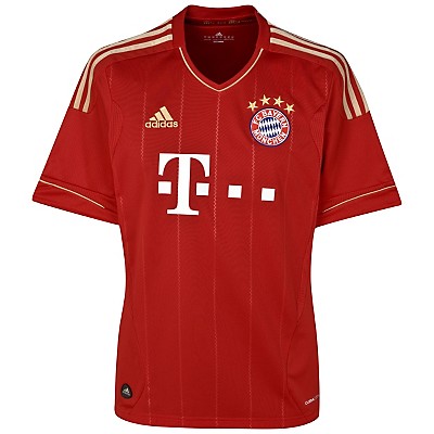 Bayern Munich Adidas 2011-12 Bayern Munich Adidas Home Football Shirt