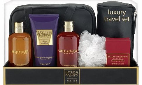 Limited Edition Black Assorted Luxury Travel Gift Set