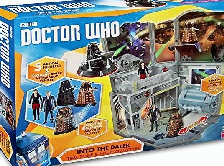 BBC Doctor who into the dalek time zone figure collection set with new clara figure