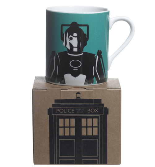 BBC Worldwide Doctor Who Cyberman Design Boxed Mug from BBC