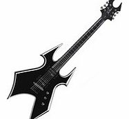 Bc Rich Warbeast Trace Electric Guitar Onyx Black