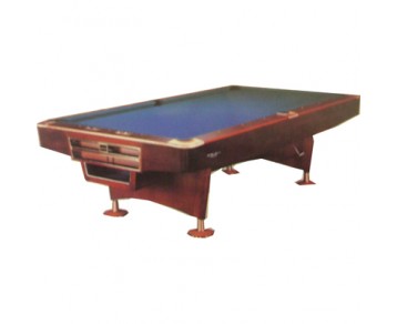 9` American Pool Table with Bucket Pockets
