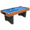 BCE Riley 6` Pool Table With Ball Return2 x 48 inch Cues 1 x Set of 2 Inch Balls 2 x Piece of Chalk 