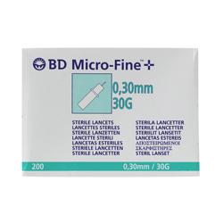 Micro-Fine Sterile Lancets + 0.3mm