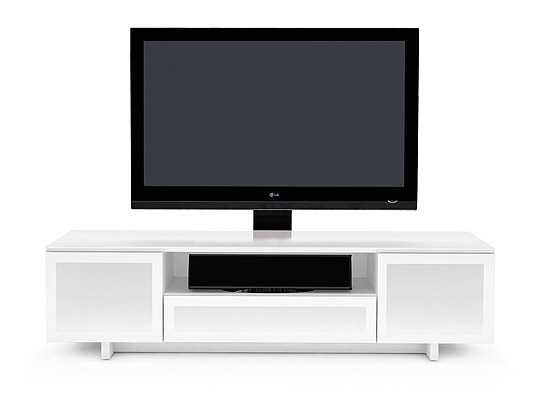 BDI Nora 8239 White Gloss TV Cabinet 8239GW
