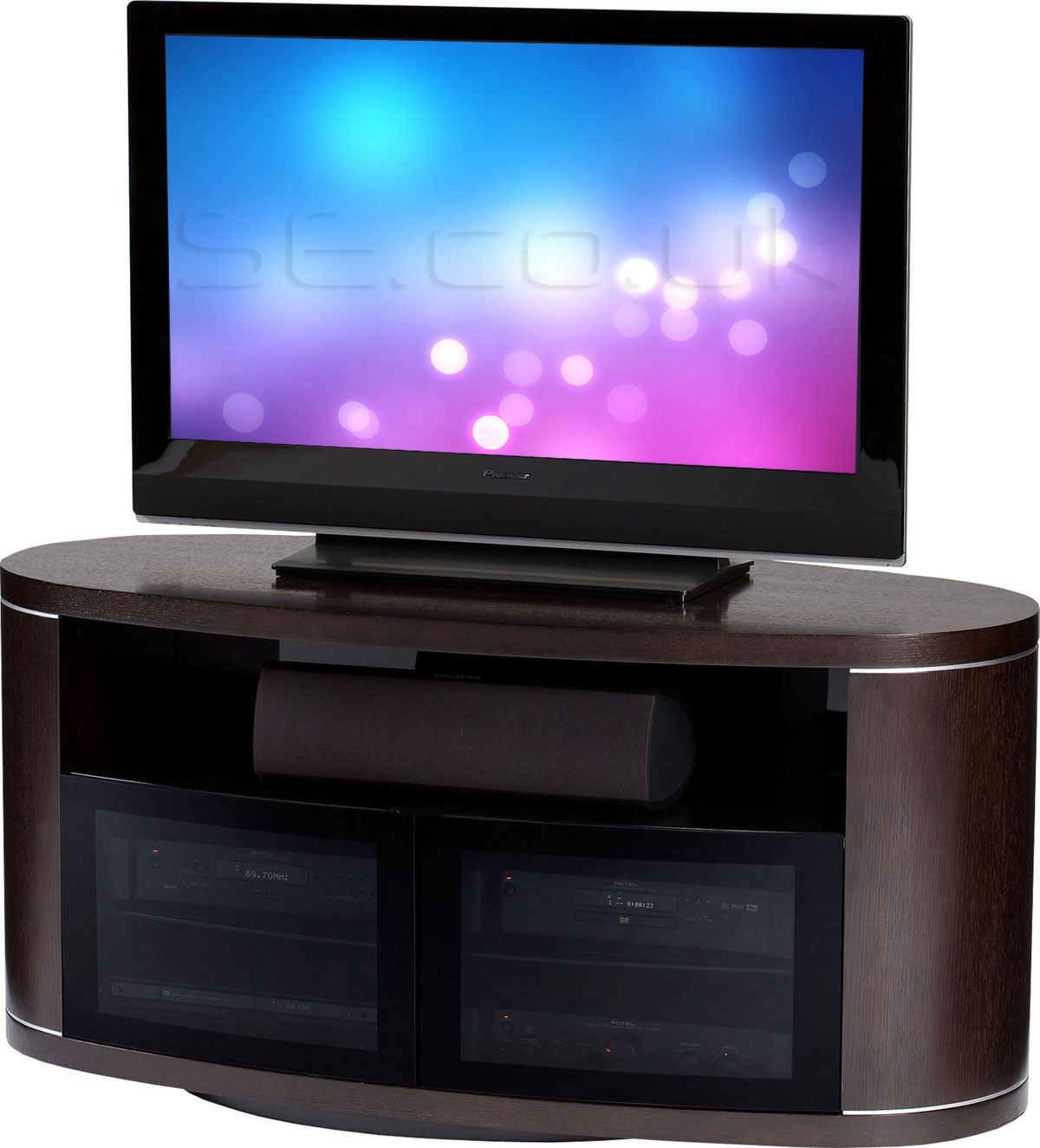 Revo 9981 Oak LED and LCD TV Stand `Revo