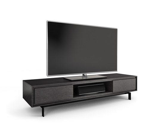 BDI Signal 8323 Graphite Lowboard TV Cabinet 8323G