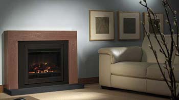 Be Modern Group Camberwell Electric Fireplace Suite in Black