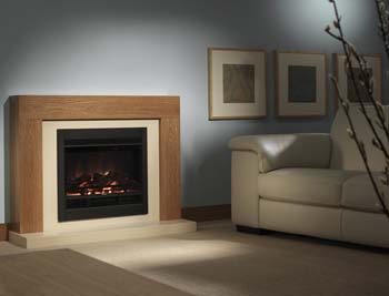 Be Modern Group Camberwell Electric Fireplace Suite in Ivory