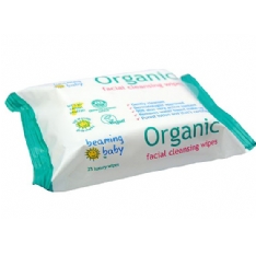 Beaming Baby Organic Facial Cleansing Wipes