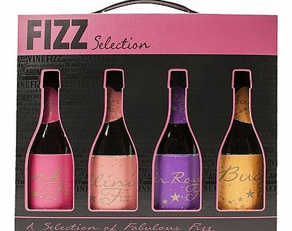 Beams Fizz Selection 4 Bottle Gift Pack 10178081