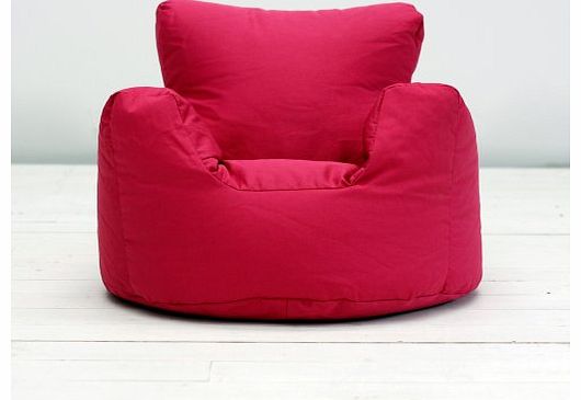 Dark Berry Pink Cotton Childrens Kids Seat Chair Beanbag Bean Bag COVER ONLY