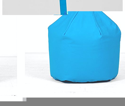 Bean Bag Warehouse Large Childrens Kids Cotton Bright Blue Turquoise Bean Bag Beanbag With Filling
