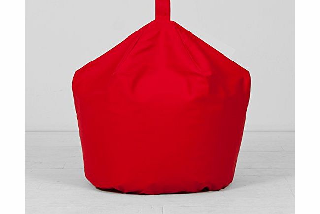 Bean Bag Warehouse Large Childrens Kids Cotton Drill Bean Bag Bright Red Seat Beanbag With Filling