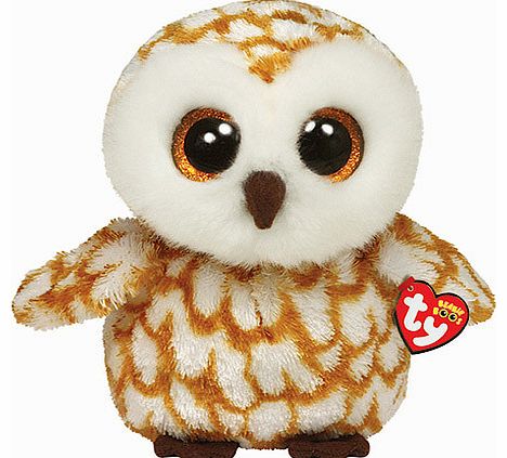 Ty Beanie Boo Buddy - Swoops the Owl Soft Toy