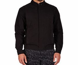 BEANPOLE Black cotton blend button down jacket