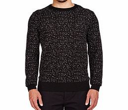 BEANPOLE Black dots cotton and wool blend jumper