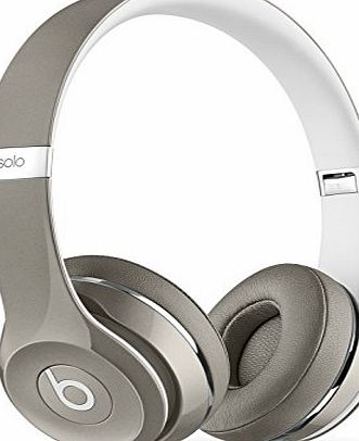 Beats by Dr. Dre Beats Solo2 On-Ear Headphones Luxe Edition - Silver