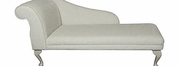 Beaumont Home Furnishings 52`` New Style Chaise longue in a Plain Oyster Fabric
