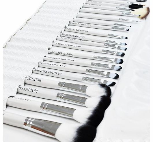 Beauties Factory 20pcs Makeup Brush Set (White Swan)