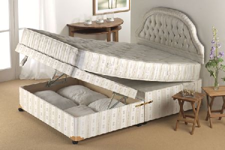 Bedworld Discount Backcare Blank Ottoman Divan Bed Double