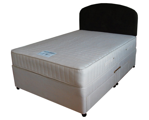Bedworld Discount Beds Calder Contour Memory Divan Bed Kingsize
