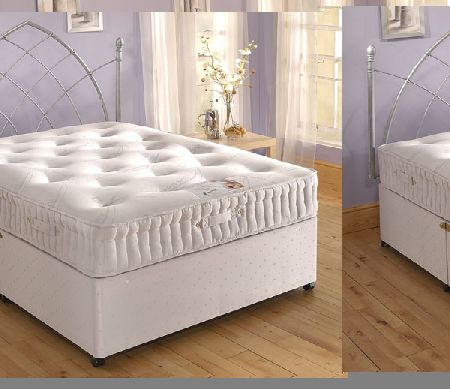Bedworld Discount Beds Stress-free Divan Bed Kingsize