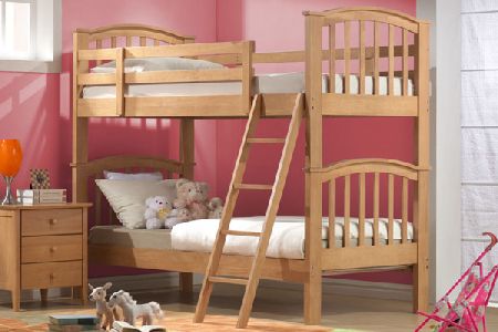 Bedworld Discount Beds Wooden Twin Bunk Bed Single