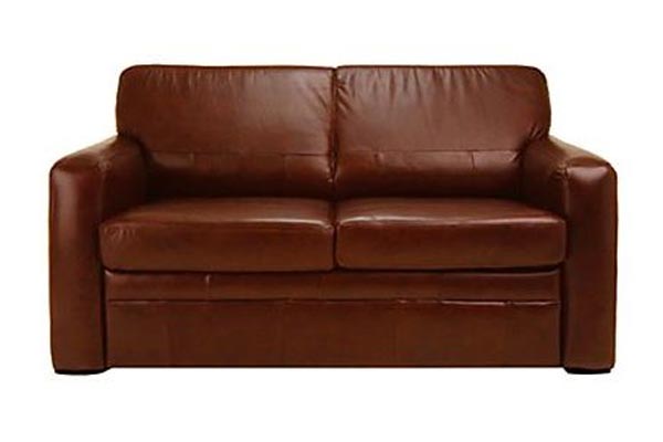 Bedworld Discount Brian Leather Sofa Bed