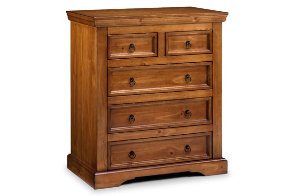 Colonial 3+2 Drawer Chest