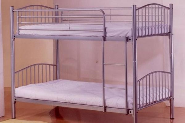 Bedworld Discount Corfu Metal Bunk Bed Single 90cm
