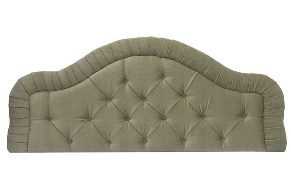 Bedworld Discount Lydia Headboard (Textured Velour Fabric) Double