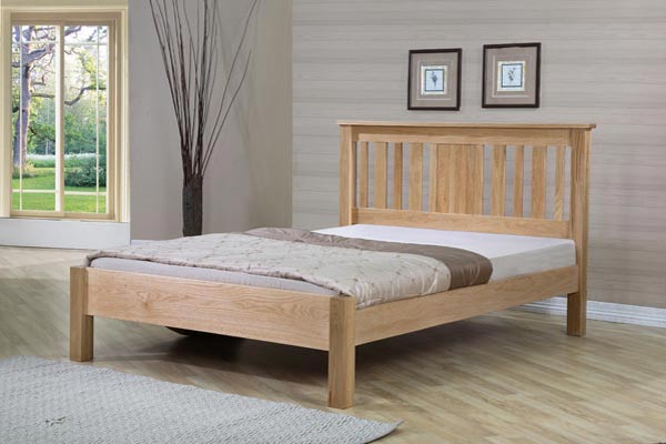 Bedworld Discount Oregon Oak Bed Frame Single 90cm