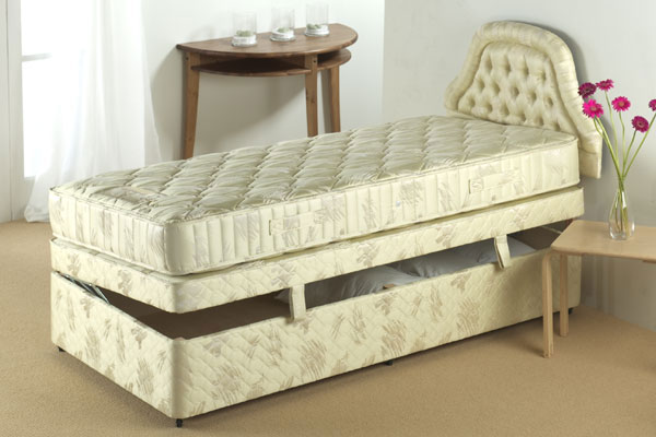 Bedworld Discount Pennine Sidelift Ottoman Divan Bed Single
