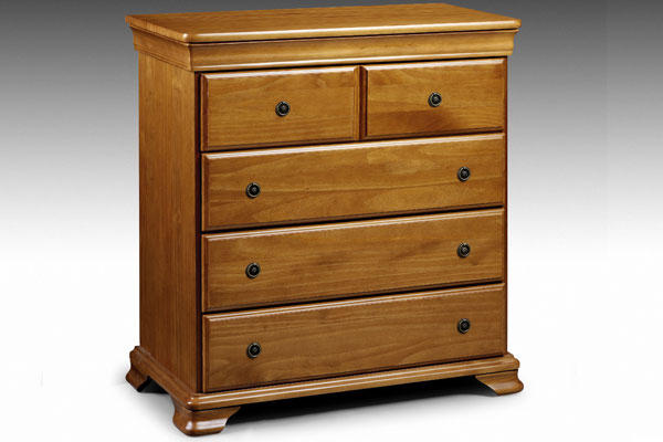 Bedworld Furniture Fontainebleau - Five Drawer Chest