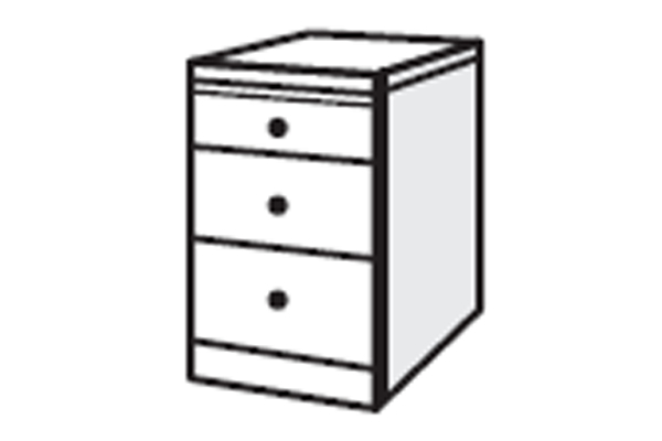 Bedworld Furniture Oyster Bay Range - Chest of Drawers (3 Drawer
