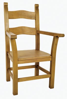 BEECH CARVER BRETTON SOLID SEAT