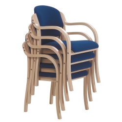 Stacking Armchair-Blue