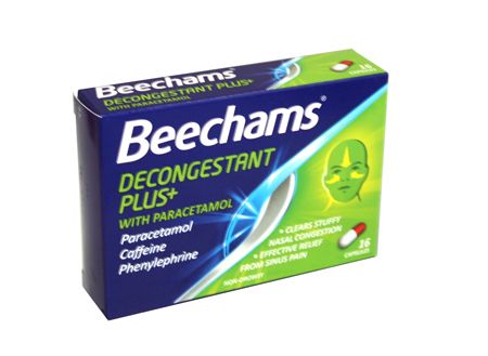 beechams Decongestant Plus Capsules 16
