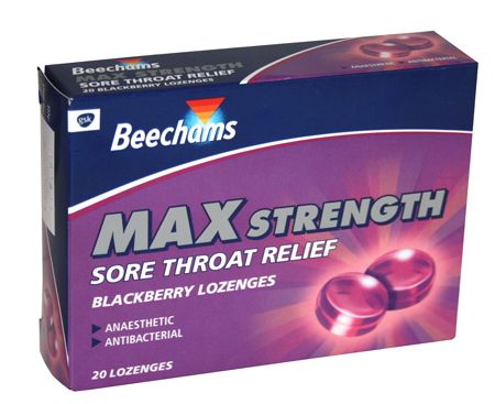 Beechams Max Strength Sore Throat Relief -