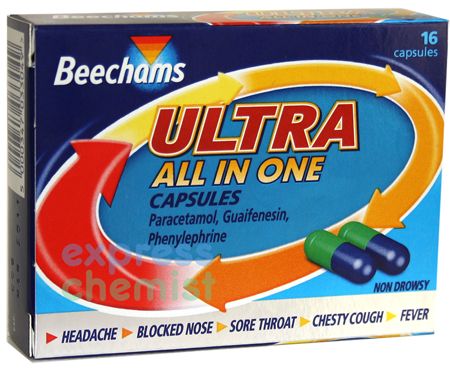 Beechams Ultra All In One Capsules x16